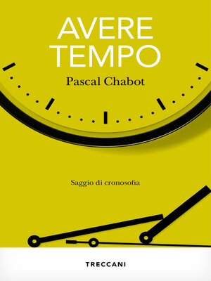 cover image of Avere tempo